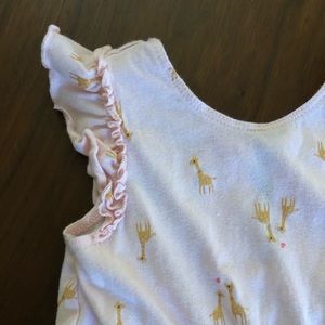 Giraffe Print Summer Romper